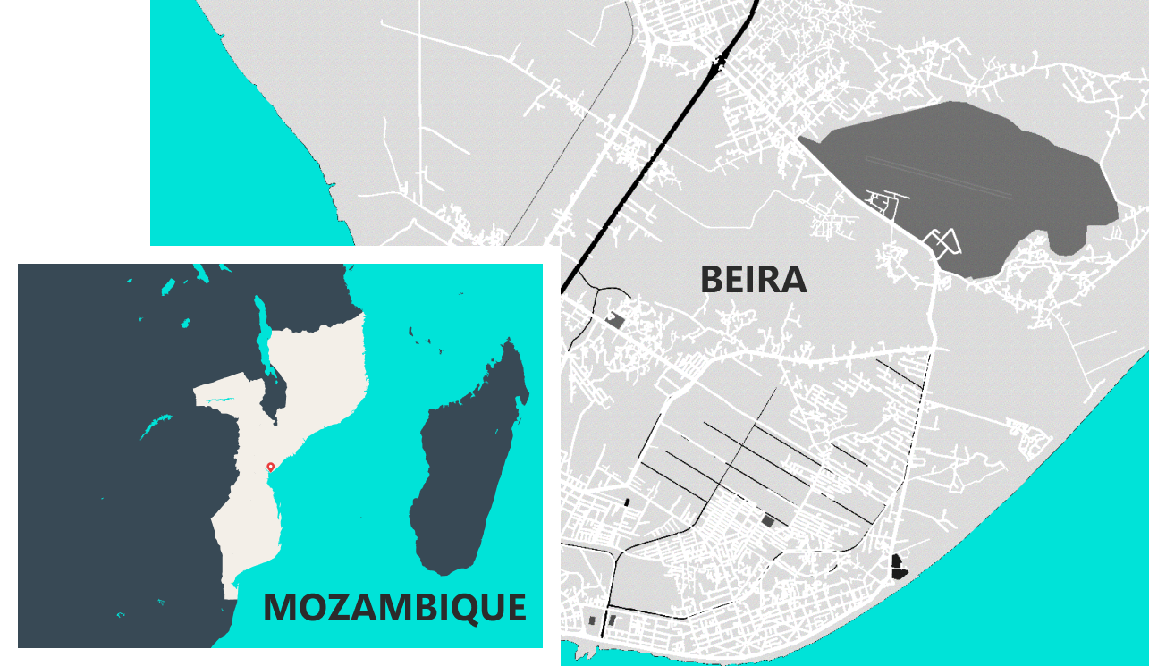 Beira map